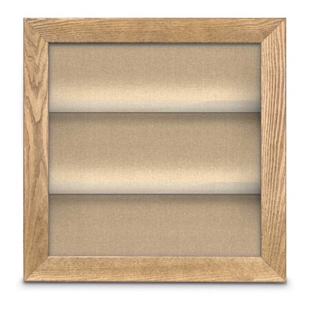 United Visual Products Outdoor Enclosed Combo Board, 42"x32", Gold Frame/Blue & Dark Spruce UVCB4232ODG-BLUE-DRKSPR